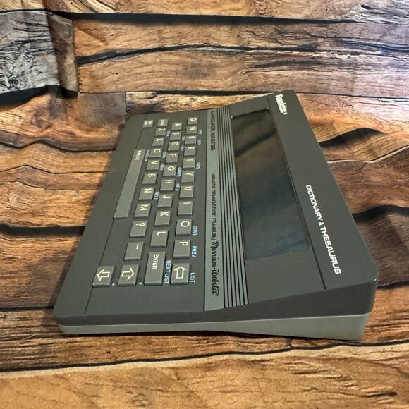 1987 Franklin Computer Language Master Dictionary Thesaurus LM2000 B Vintage - Picture 11 of 15